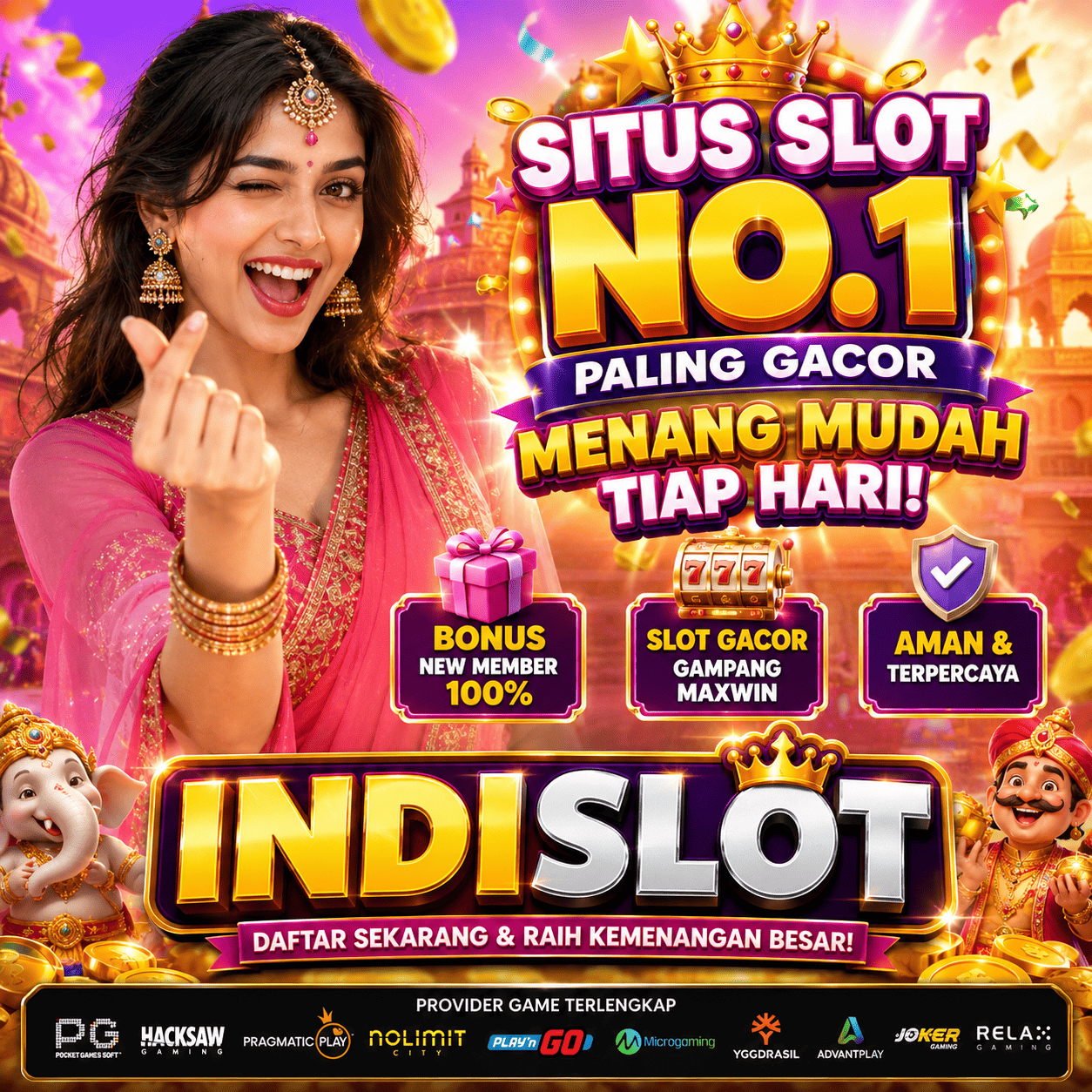 INDISLOT | Media Arena Aktivitas Modern Berlisensi Resmi